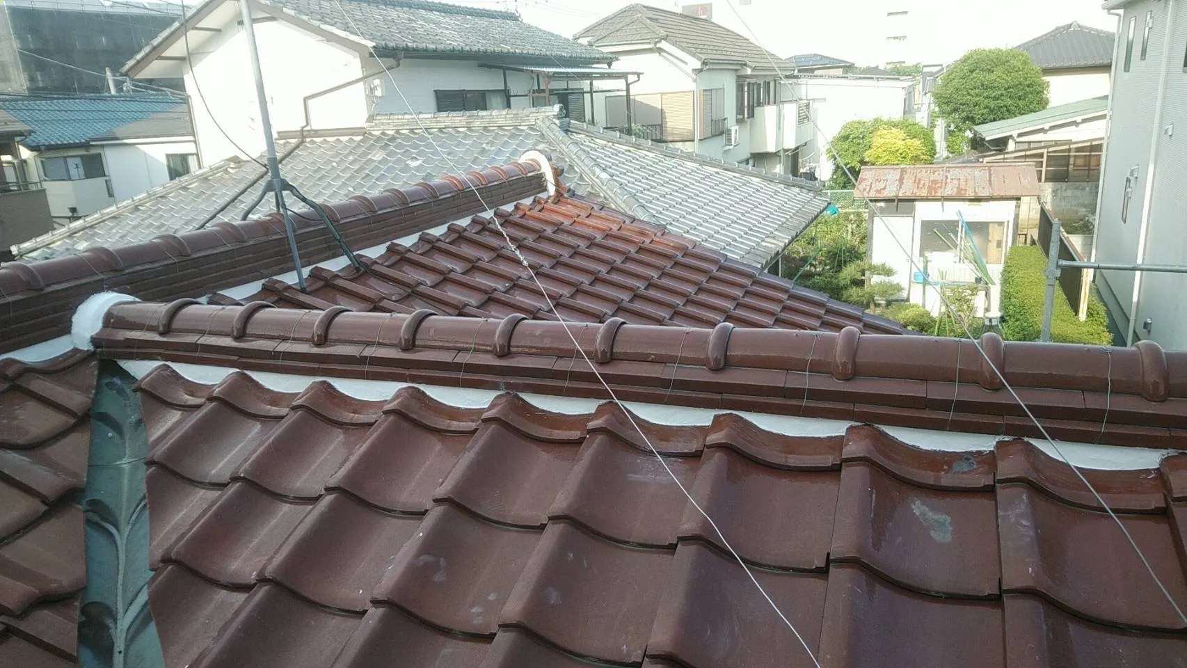 さいたま市Y様邸 漆喰入れ替え工事