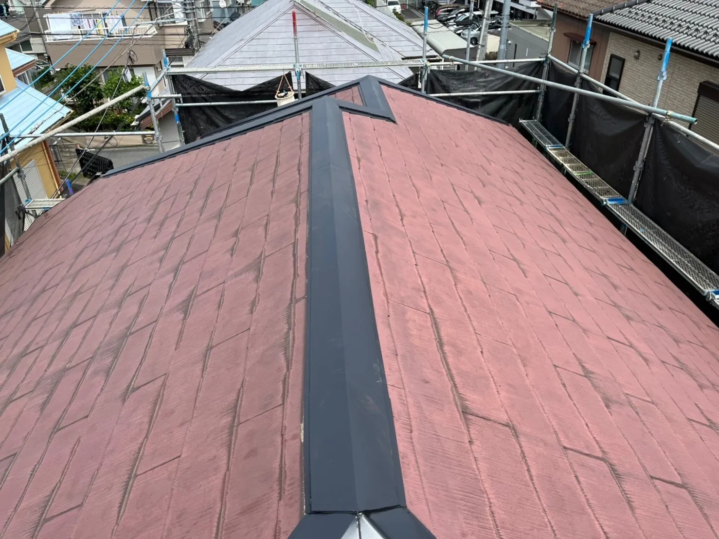 さいたま市H様邸棟板金交換工事
