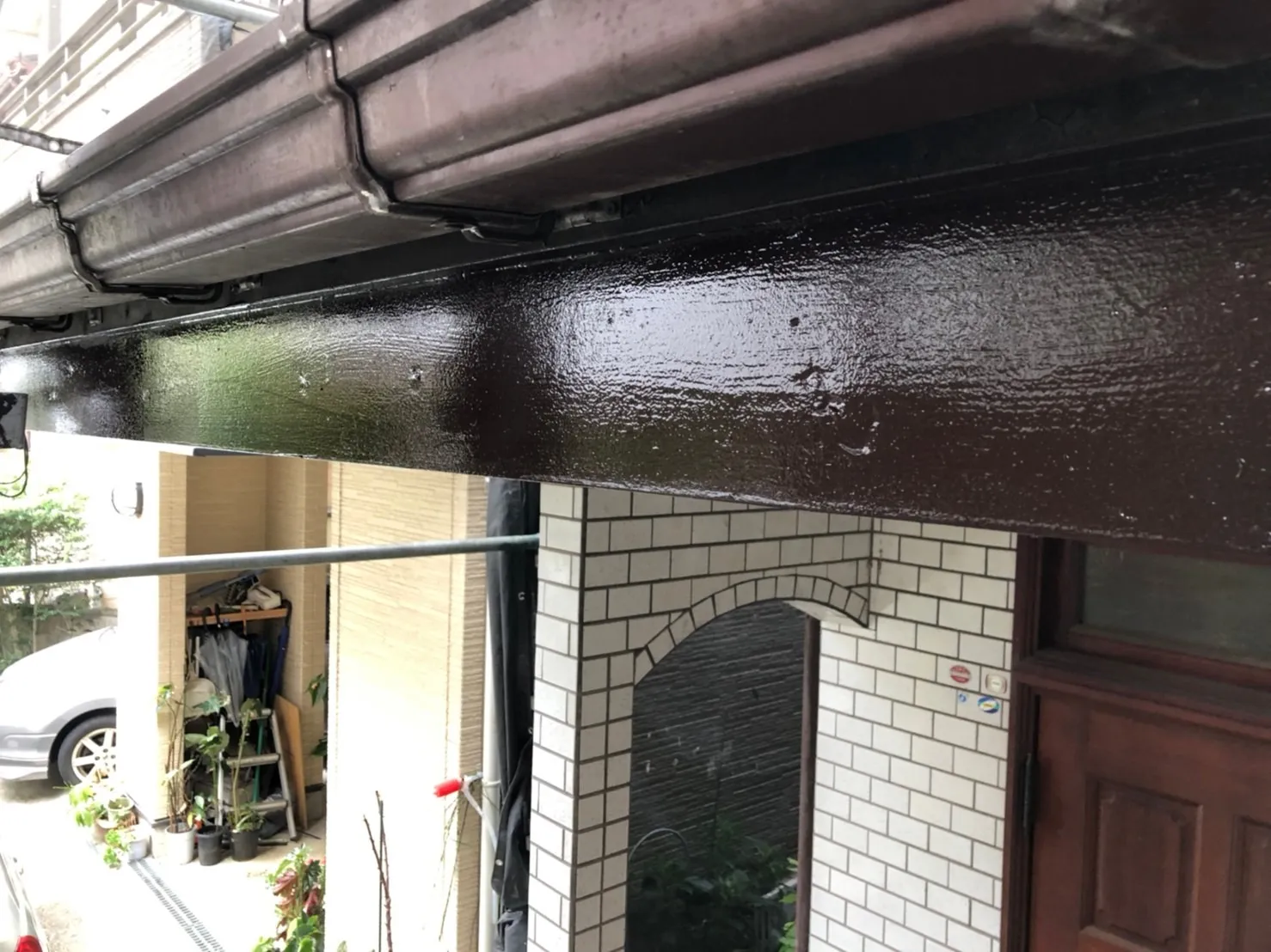 さいたま市S様邸破風塗装工事